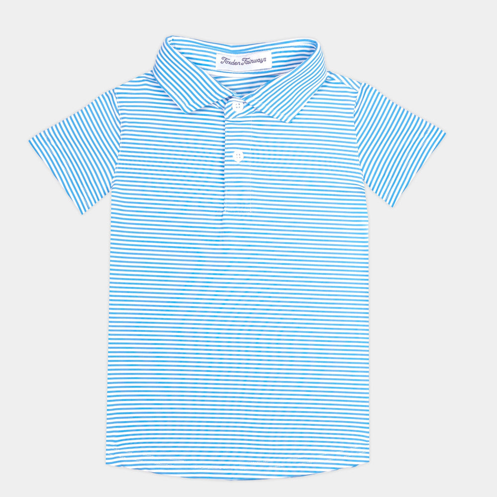 Fairway Stripes Girls: Blue Sky