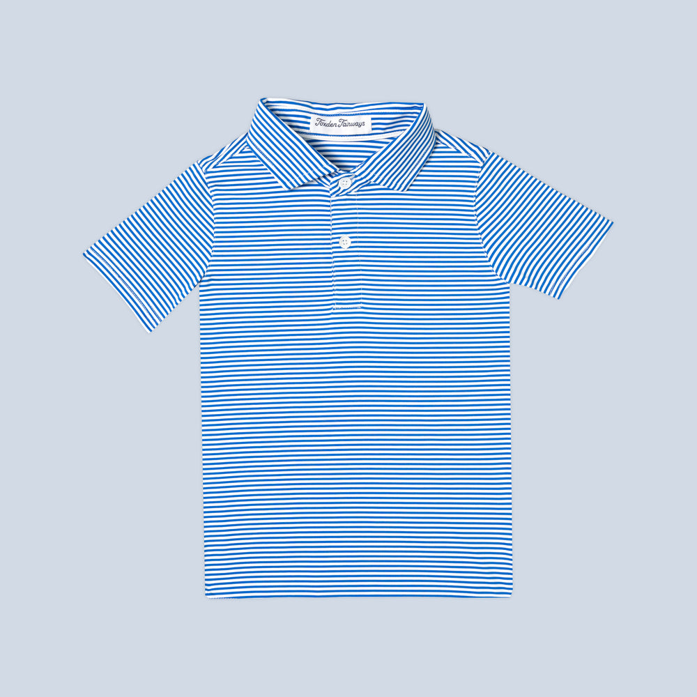 Fairway Stripes: Bluebird