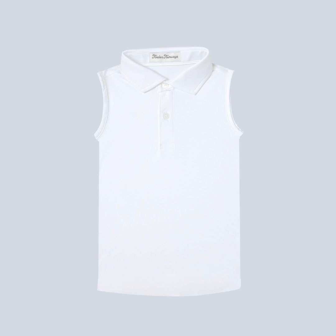 Classic White Polo Girls