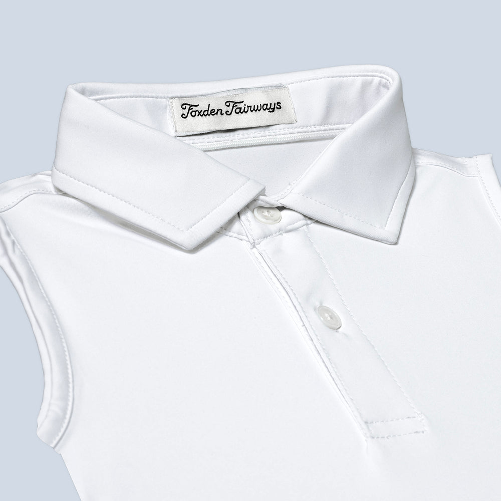 Classic White Polo Girls